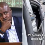 A principal política de Los Angeles afirma emocionalmente que os policiais o pararam por ser negro - mas os policiais contam uma história muito diferente