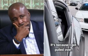 A principal política de Los Angeles afirma emocionalmente que os policiais o pararam por ser negro – mas os policiais contam uma história muito diferente A principal política de Los Angeles afirma emocionalmente que os policiais o pararam por ser negro - mas os policiais contam uma história muito diferente