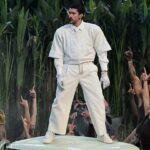 A reação de Bad Bunny ao quase acidente de Shohei Ohtani se torna viral