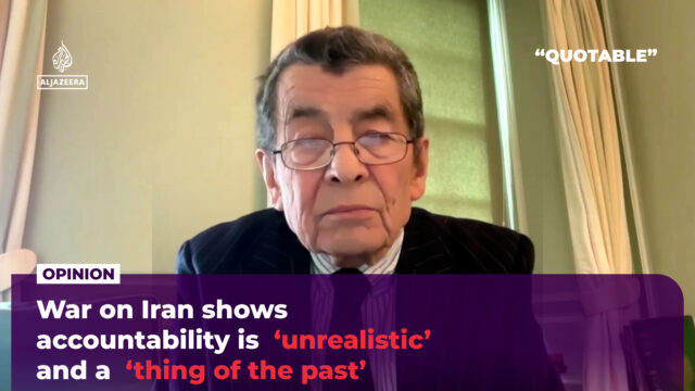 A responsabilização pelo Direito Internacional Humanitário é uma “coisa do passado”
