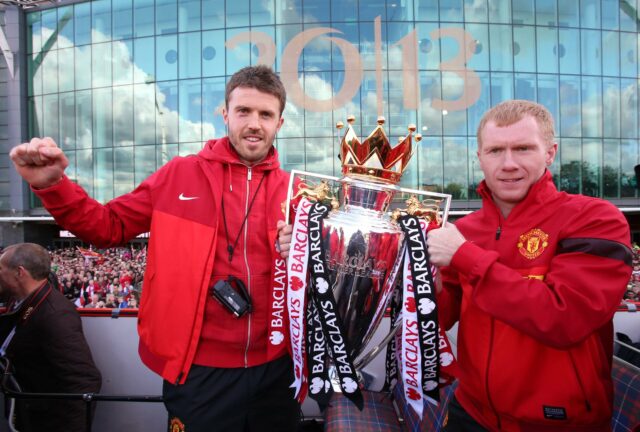 A última afirmação estranha de Paul Scholes sobre Michael Carrick é facilmente refutada por sua própria equipe vencedora do título
