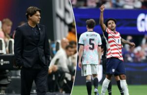A verificação da realidade da UMNST na Bélgica serve como sua nova barreira para a Copa do Mundo Mauricio Pochettino, técnico dos Estados Unidos, observa durante o amistoso internacional entre Estados Unidos e Bélgica no Estádio Mercedes-Benz em 28 de março de 2026 em Atlanta, Geórgia.