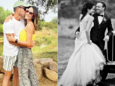 AB de Villiers comemora 13 anos de casamento com a esposa Danielle AB de Villiers comemora 13 anos de casamento com a esposa Danielle