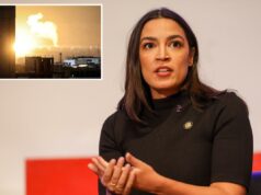 AOC, Omar e outros representantes do ‘Esquadrão’ entre os 53 democratas da Câmara que votaram contra a reafirmação do Irã como patrocinador do terrorismo Alexandria Ocasio-Cortez falando na TU Berlin.