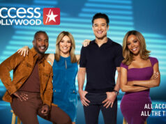 ‘Access Hollywood’, ‘Karamo’, ‘The Steve Wilkos Show’ cancelado quando a NBCUniversal desliga a distribuição inicial ACCESS HOLLYWOOD -- Pictured: "Access Hollywood" Key Art -- (Photo by: NBCUniversal Syndication Studios)