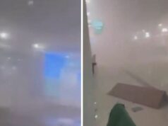 Aeroporto de Dubai danificado em ataque relatado, quatro feridos Aeroporto de Dubai danificado em ataque relatado, quatro feridos