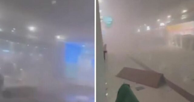 Aeroporto de Dubai danificado em ataque relatado, quatro feridos Aeroporto de Dubai danificado em ataque relatado, quatro feridos