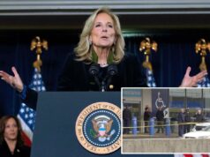 Agente do serviço secreto designado para Jill Biden deu um tiro nas nádegas: relatório Um agente do Serviço Secreto atirou e se feriu na perna enquanto protegia a ex-primeira-dama Jill Biden no Aeroporto Internacional da Filadélfia na sexta-feira, de acordo com a agência e um relatório.