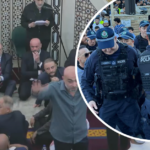 O primeiro-ministro Anthony Albanese foi forçado a deixar a mesquita de Lakemba depois de ser questionado por manifestantes.