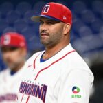 Albert Pujols reage ao ataque final na derrota do WBC da República Dominicana para os EUA