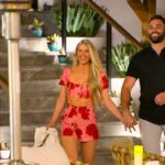 O amor é cego. (Da esquerda para a direita) Ashley Carpenter, Alex Henderson no episódio 1006 de Love Is Blind. Cr. Cortesia da Netflix © 2026