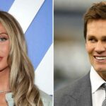 Tom Brady envolve Alix Earles com o braço em vídeo imperdível da festa do Super Bowl 2026