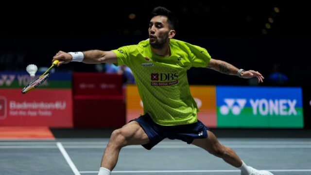 All England Open 2026: Lakshya vence Lai para definir o confronto pelo título contra Lin Chun-yi
