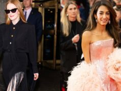 Amal Clooney e Julianne Moore concordam com este estilo de vestido polarizador coleção-primavera-chique-amazon