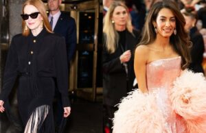 Amal Clooney e Julianne Moore concordam com este estilo de vestido polarizador coleção-primavera-chique-amazon