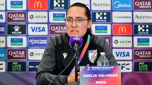 Amelia Valverde deve deixar de ser técnica da Índia após desastre na Copa Asiática Feminina da AFC

