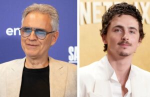 Andrea Bocelli convida Timothée Chalamet para um de seus concertos após Opera Dig Timothée Chalamet participa do 2026 EE BAFTA Film Awards no Royal Festival Hall em 22 de fevereiro de 2026 em Londres, Inglaterra