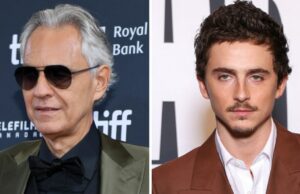 Andrea Bocelli diz a Timothée Chalamet Ópera, balé e cinema se baseiam na ‘mesma fonte’ de emoção humana: ‘Eles não são artes do passado’ Andrea Bocelli diz a Timothée Chalamet Ópera, balé e cinema se baseiam na 'mesma fonte' de emoção humana: 'Eles não são artes do passado'