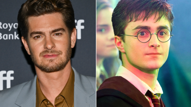 Andrew Garfield defende assistir filmes de 'Harry Potter' mesmo que 'seja controverso e não devêssemos colocar dinheiro no bolso' de 'Ela que permanecerá sem nome'
