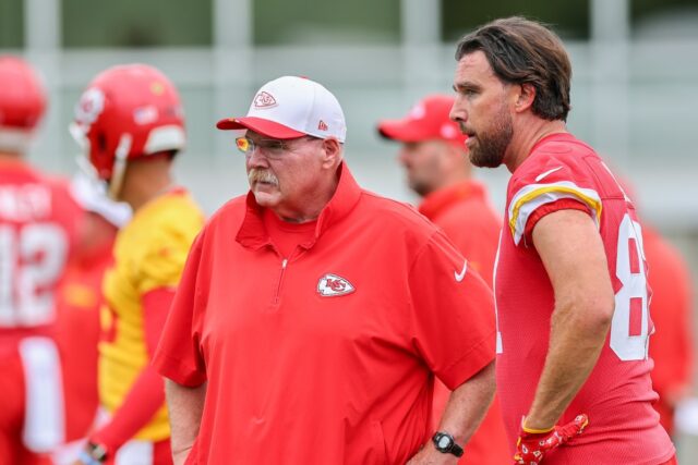 Andy Reid offered a clear expectation of Travis Kelce.