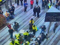 Apoiadores da Ação Palestina são presos enquanto a Polícia Metropolitana de Londres reverte a política Apoiadores da Ação Palestina são presos enquanto a Polícia Metropolitana de Londres reverte a política