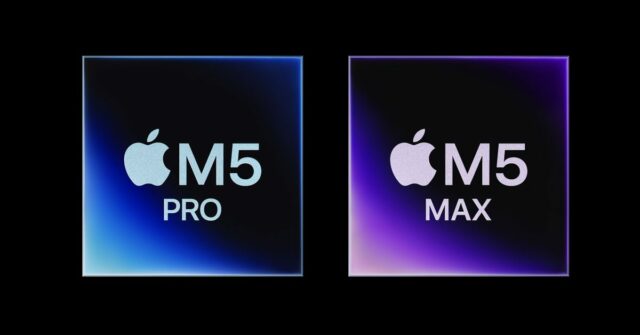 Apple explica por que os chips M5 têm três tipos Apple apregoa arquitetura Fusion para chips M5 Pro e M5 Max com ‘super núcleos’ | Gráfico promocional da Apple para os novos chips