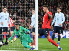 Aquecimentos para a Copa do Mundo FIFA 2026: Ben White vaiado pelos torcedores da casa no empate de 1 a 1 da Inglaterra com o Uruguai Aquecimentos para a Copa do Mundo FIFA 2026: Ben White vaiado pelos torcedores da casa no empate de 1 a 1 da Inglaterra com o Uruguai