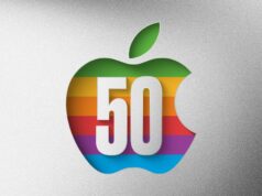 Aqui está o produto especial do 50º aniversário da Apple para funcionários 50º aniversário da Apple