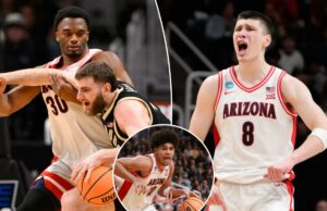 Arizona provou ser bom demais para Purdue chegar à primeira Final Four em 25 anos Arizona provou ser bom demais para Purdue chegar à primeira Final Four em 25 anos