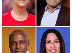 Arnold, Jamie Lee Curtis, Janet Evans e Carl Lewis são novos membros do Hall da Fama da Califórnia Arnold, Jamie Lee Curtis, Janet Evans e Carl Lewis são novos membros do Hall da Fama da Califórnia