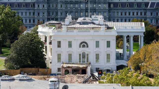 Arquitetos tocam planos para o salão de baile de Trump Robert De Niro (Sem Reis)