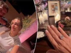 Aryna Sabalenka revela noivado com anel enorme: ‘Não fazia ideia que isso estava acontecendo’ Aryna Sabalenka exibiu seu enorme anel de diamante em formato oval depois que seu namorado, Georgios Frangulis, a pediu em casamento em 3 de março de 2026.