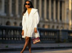 As blusas com gola Peter Pan são a tendência suave e romântica da primavera vestidos de primavera tipos de corpo atlético