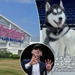 As equipes da UConn deixam a ousada promoção da loja de móveis de Connecticut a duas vitórias do pagamento