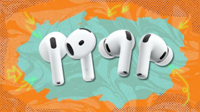 airpods pro 3 contra um fundo branco