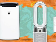 As melhores ofertas de purificadores de ar para comprar antes da Grande Promoção de Primavera da Amazon – economize em Dyson, Sharp e muito mais Purificador de ar Sharp Smart (FXJ80UW) para salas XL em um fundo branco