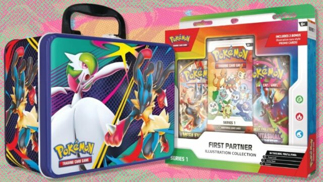 The Pokémon TCG: Collector Chest - Outono de 2025 em um fundo branco
