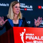 Comissária da WNBA, Cathy Engelbert