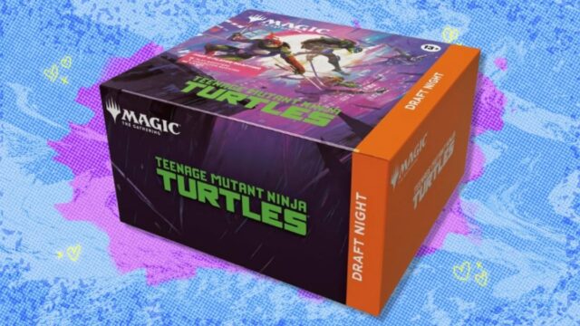 As pré-encomendas do Magic The Gathering Teenage Mutant Ninja Turtles Draft Night atingiram um novo preço baixo na Amazon
