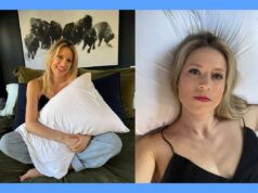 As virais Beckham Hotel Pillows de US $ 60 venceram os concorrentes de luxo que experimentei Duas almofadas queen-size listradas brancas da Beckham Hotel Collection.