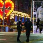 Ndiaga Diagne vestindo um moletom com capuz