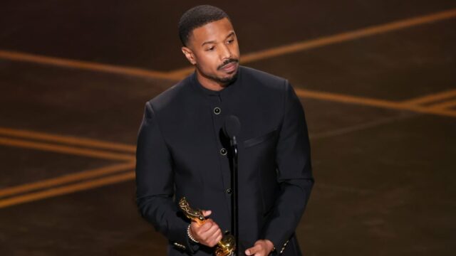 Assista ao apaixonado discurso de aceitação do Oscar de Michael B. Jordan
