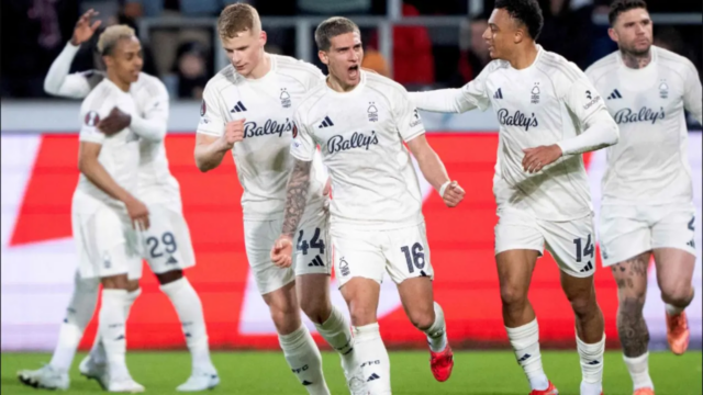 Aston Villa e Nottingham Forest avançam para as oitavas de final da Liga Europa
