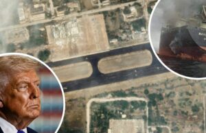 Ataque aéreo liderado pelos EUA ao Irã se aproxima do 13º dia, sem fim à vista Petroleiros e navios de carga se alinham no Estreito de Ormuz visto de Mina Al Fajer, Emirados Árabes Unidos, quarta-feira, 11 de março de 2026. (AP Photo/Altaf Qadri)