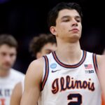 Illinois player Andre Stojakovic