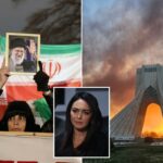 Atriz britânico-iraniana pergunta 'onde estão os campi universitários' que protestam contra o regime iraniano