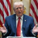 O presidente dos EUA, Donald Trump, realiza uma reunião de gabinete na Casa Branca na quinta-feira, horário de Washington.