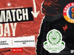 Atualizações ao vivo de East Bengal x Mohammedan SC, ISL 2025-26: informações de EBFC x MSC. Escalações em breve, atualizações da partida, início às 19h30 IST Atualizações ao vivo de East Bengal x Mohammedan SC, ISL 2025-26: informações de EBFC x MSC. Escalações em breve, atualizações da partida, início às 19h30 IST