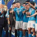 Aurelio De Laurentiis fará uma reverência ao Napoli Soccer Doc nos EUA, com a presença da prefeita de Los Angeles, Karen Bass