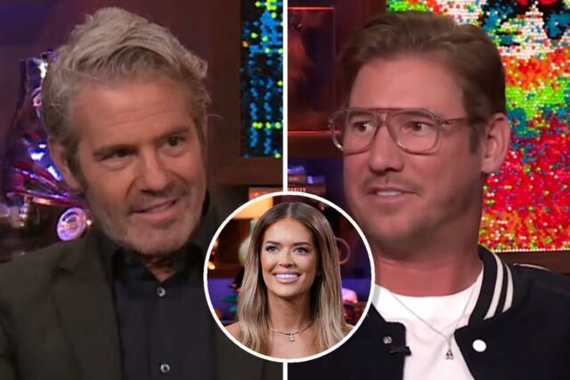 Austen Kroll critica Andy Cohen por sugerir que ele e Salley Carson são “amigos que fodem” em ‘WWHL’: “Nós não fodemos, Andy!”
